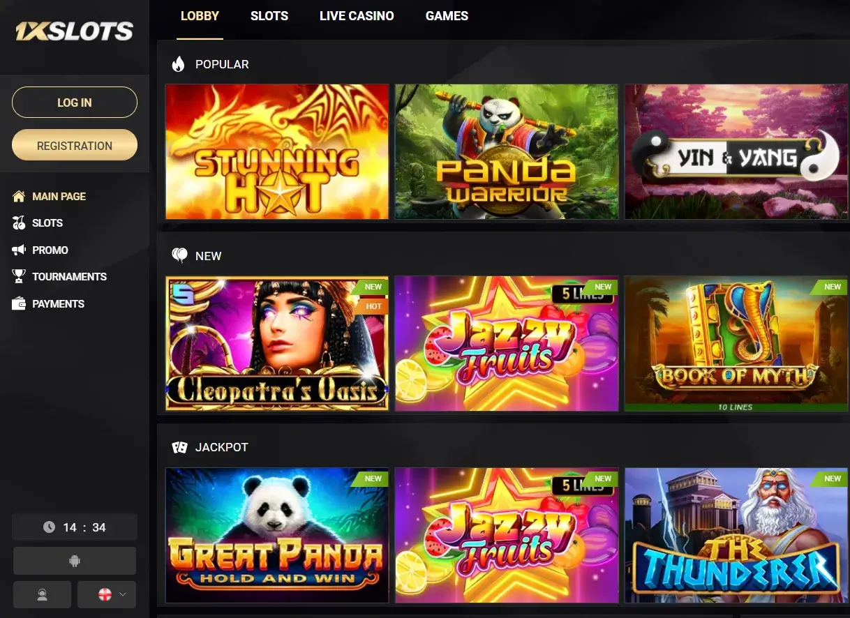 Ventajas de las tragamonedas en 1xSlots